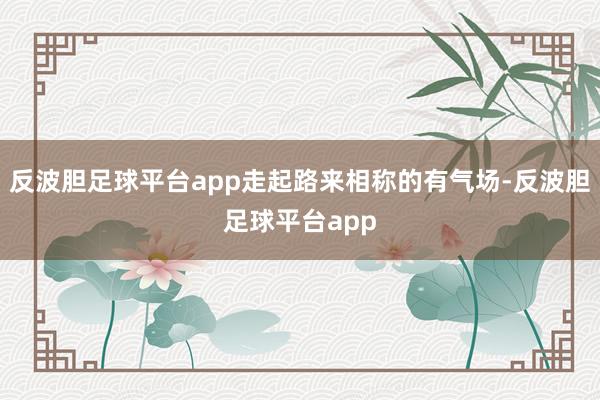 反波胆足球平台app走起路来相称的有气场-反波胆足球平台app