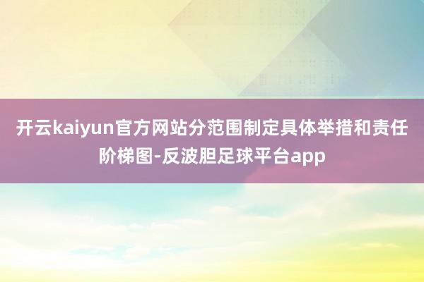 开云kaiyun官方网站分范围制定具体举措和责任阶梯图-反波胆足球平台app