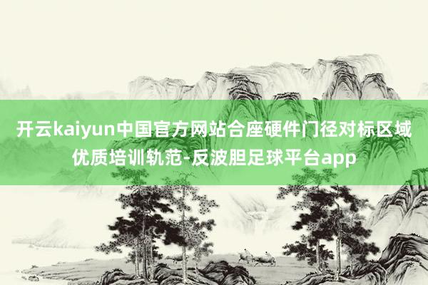 开云kaiyun中国官方网站合座硬件门径对标区域优质培训轨范-反波胆足球平台app